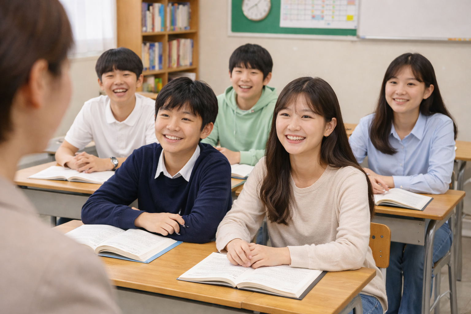 상담하는 학생 2